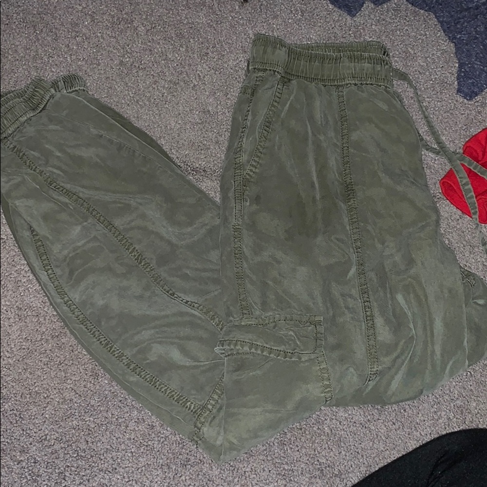 Green Cargo Pants